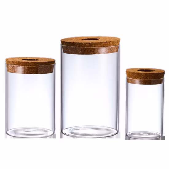 Home Decoration Glass Candle Holder Glass Vase Double Use